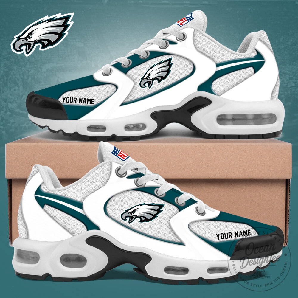 NFL x Philadelphia Eagles Custom Air Max Sneakers – Personalized Football Fan Shoes