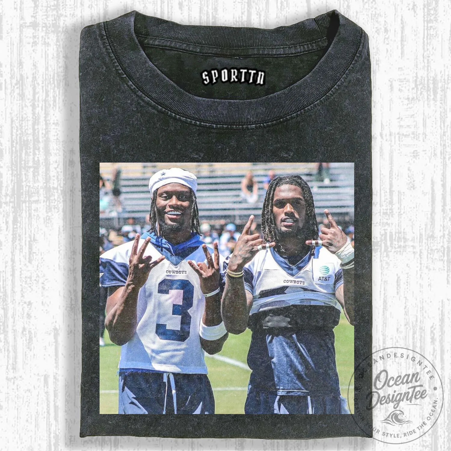 George Pickens CeeDee Lamb Dallas Cowboys Football T-Shirt