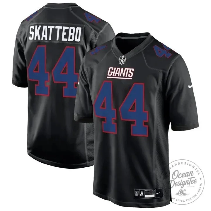 Royal Blue Football Jersey for New York Giants featuring Cameron Skattebo 20 Royal Blue Football Jersey for New York Giants featuring Cameron Skattebo