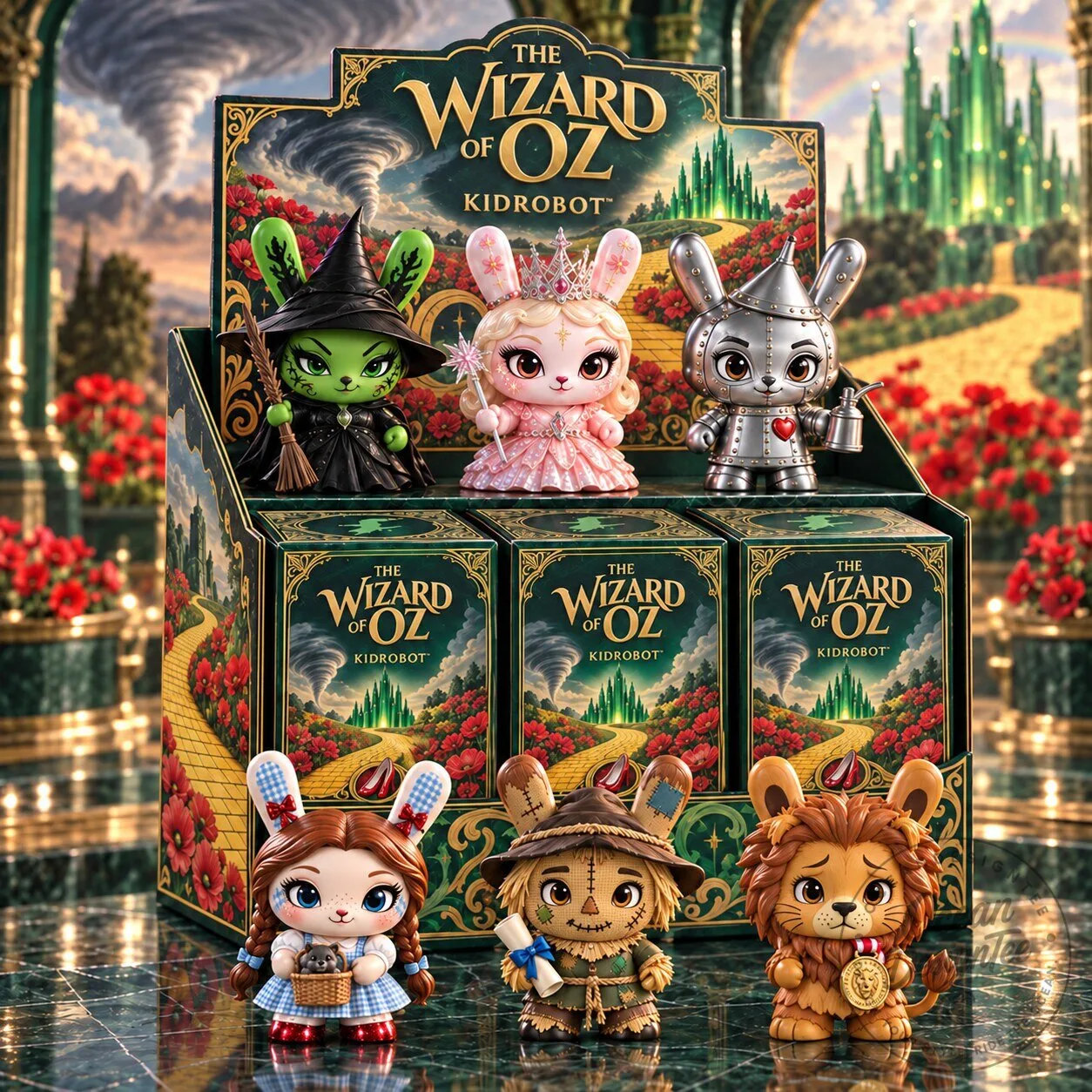 The Wizard of Oz Kidrobot Bunny Collection Blind Box Figurine