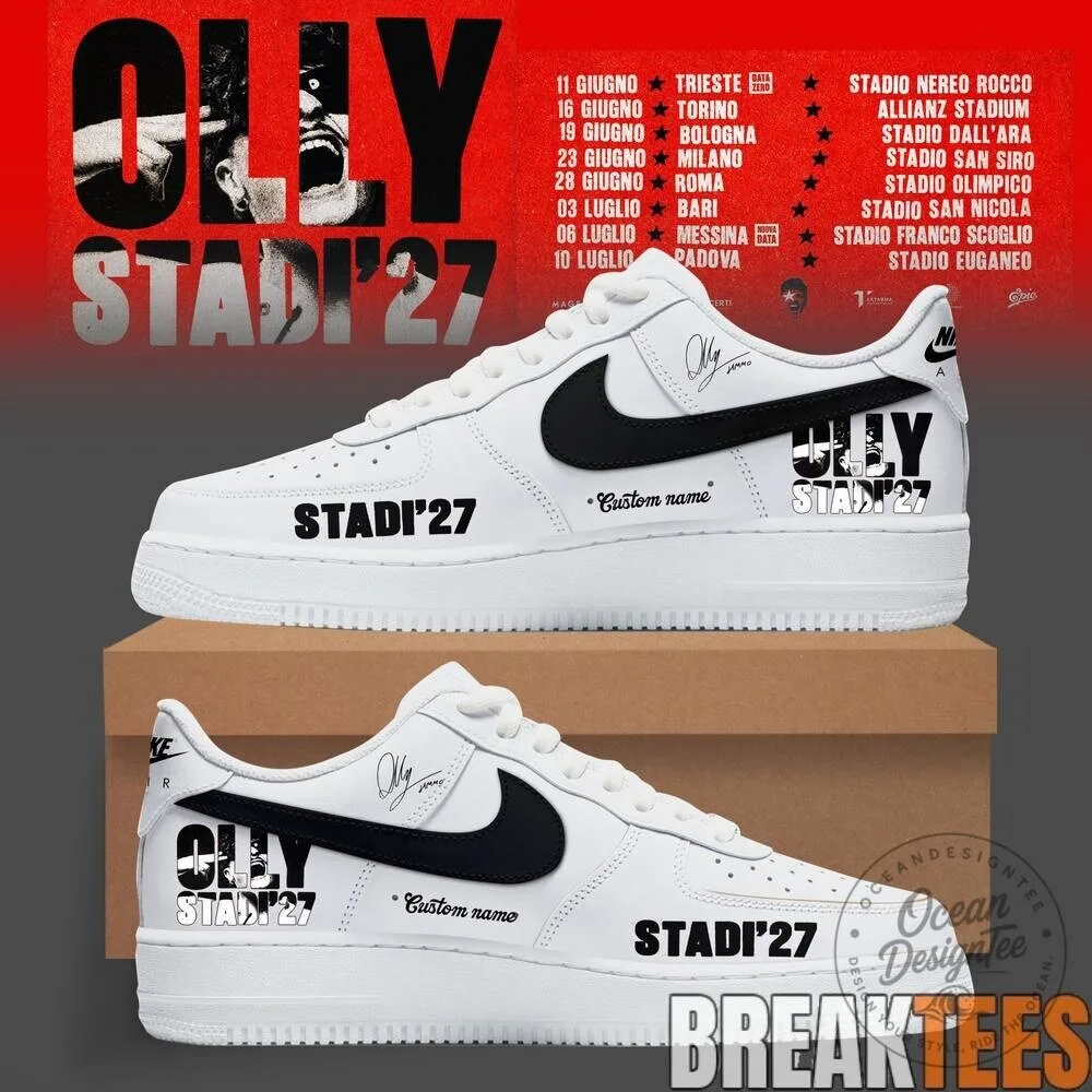 Olly Stadi 2027 Tour Premium Air Force 1 Shoes