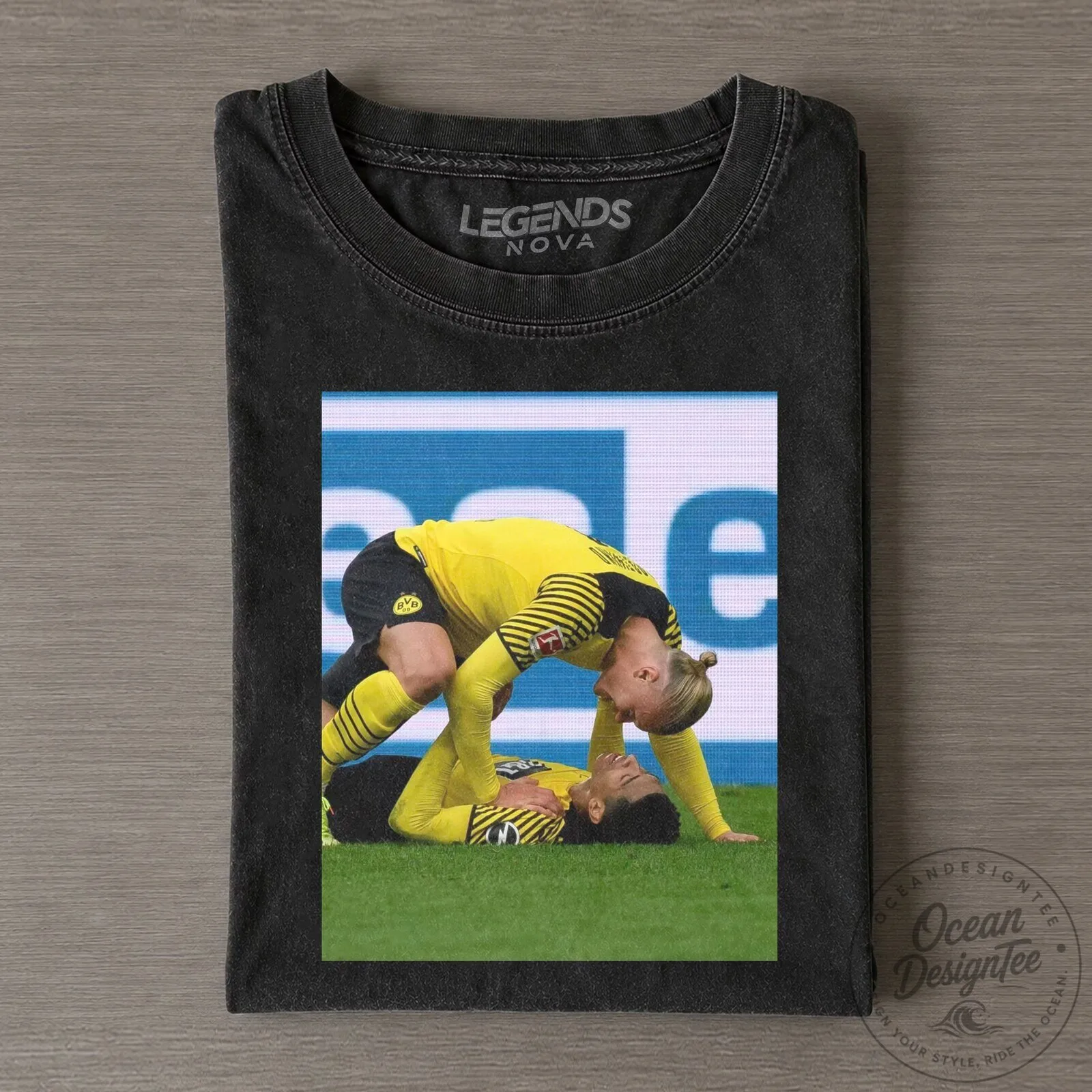 Erling Haaland and Jude Bellingham Football Celebration T-Shirt