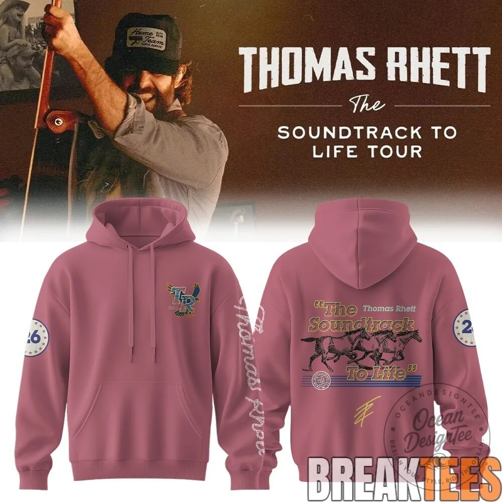 Country Music Hoodie for Thomas Rhett's The Soundtrack To Life Tour 1 Country Music Hoodie for Thomas Rhett's The Soundtrack To Life Tour