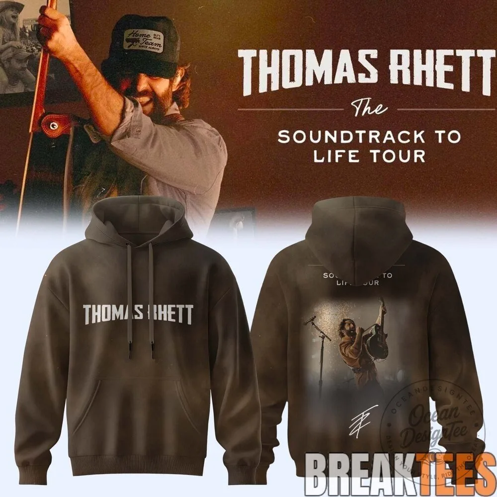 Country Music Hoodie for Thomas Rhett's The Soundtrack To Life Tour 8 Country Music Hoodie for Thomas Rhett