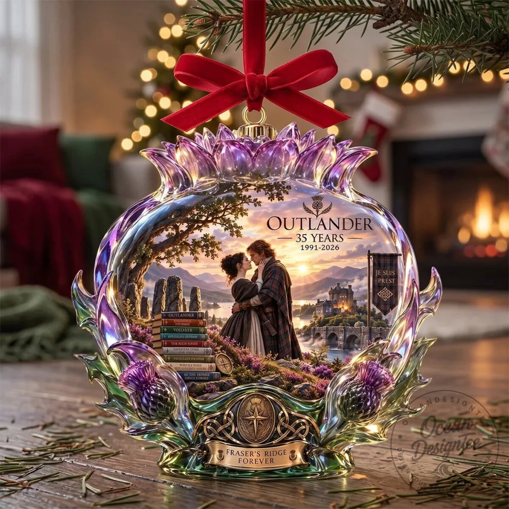 Outlander 35 Years Fraser's Ridge Forever Christmas Ornament Outlander 35 Years Fraser's Ridge Forever Christmas Ornament
