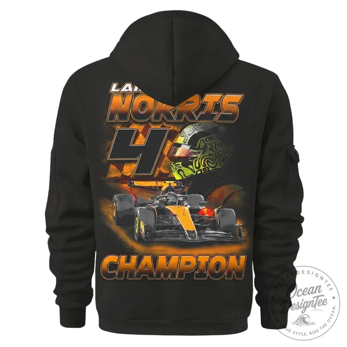 Lando Norris McLaren Formula 1 Racing Champion Hoodie 10 Lando Norris McLaren Formula 1 Racing Champion Hoodie