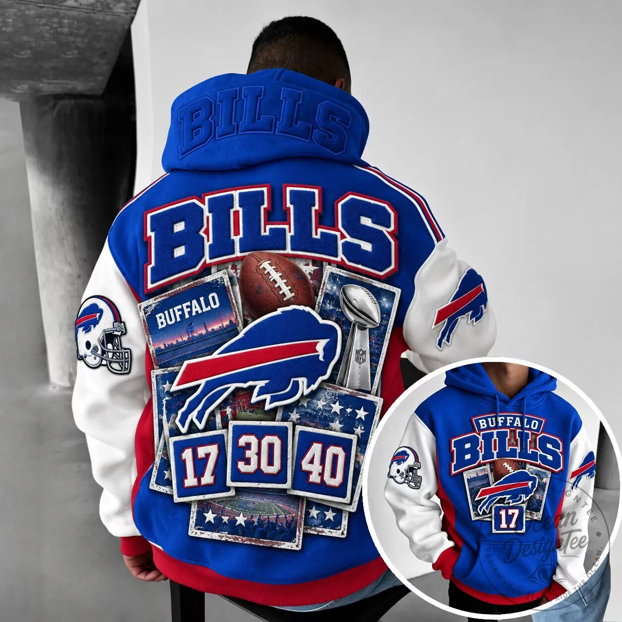 Buffalo Bills Football Team All Over Print Hoodie