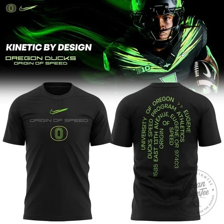 University of Oregon Ducks Origin of Speed Max90 Black T-Shirt 7 University of Oregon Ducks Origin of Speed Max90 Black T-Shirt