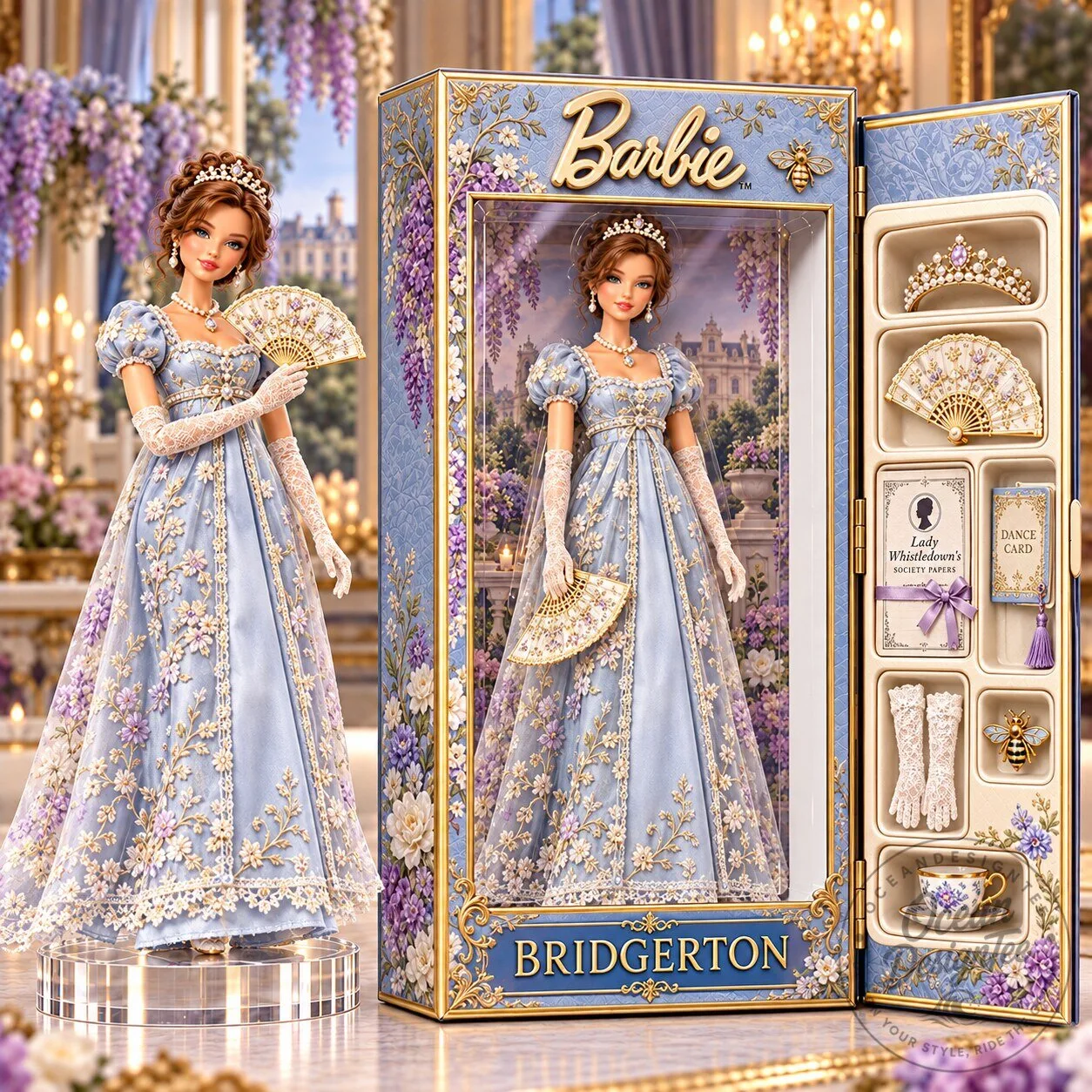Bridgerton Barbie Collector Doll with Accessories