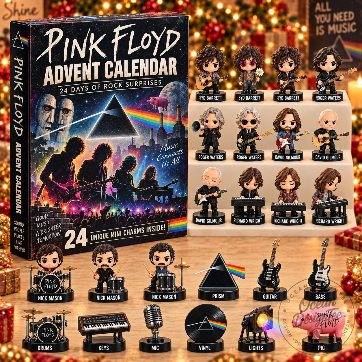Pink Floyd Advent Calendar 24 Days of Rock Surprises