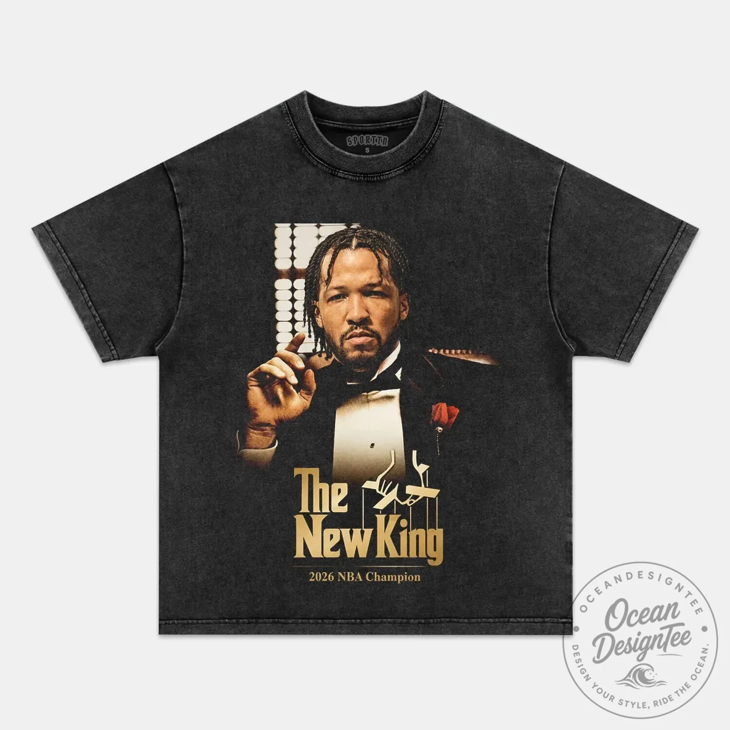 Jalen Brunson The New King 2026 NBA Champion Basketball T-Shirt