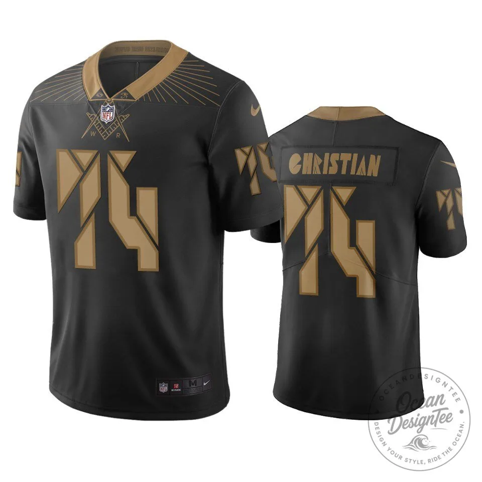 Washington Redskins Geron Christian Black Vapor Limited City Edition NFL Football Jersey