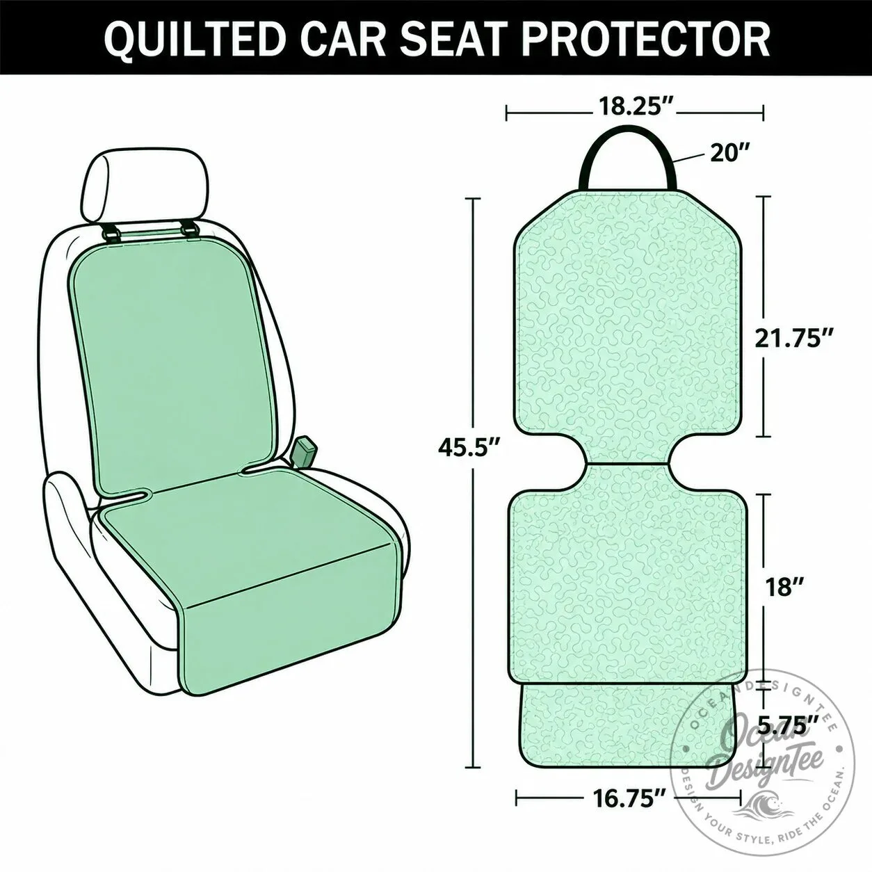 Bear Paw Patchwork Quilted Car Seat Cover Protector 6 Bear Paw Patchwork Quilted Car Seat Cover Protector