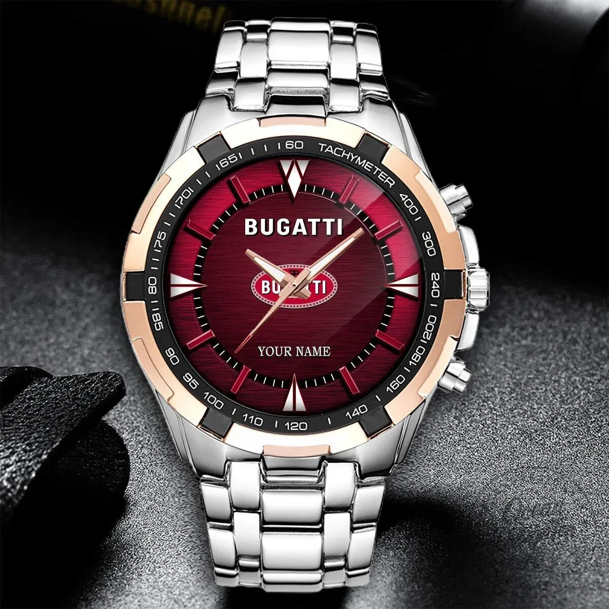 Bugatti Custom Name Elegant Fashion Design Stainless Steel Watch 13 Bugatti Custom Name Elegant Fashion Design Stainless Steel Watch