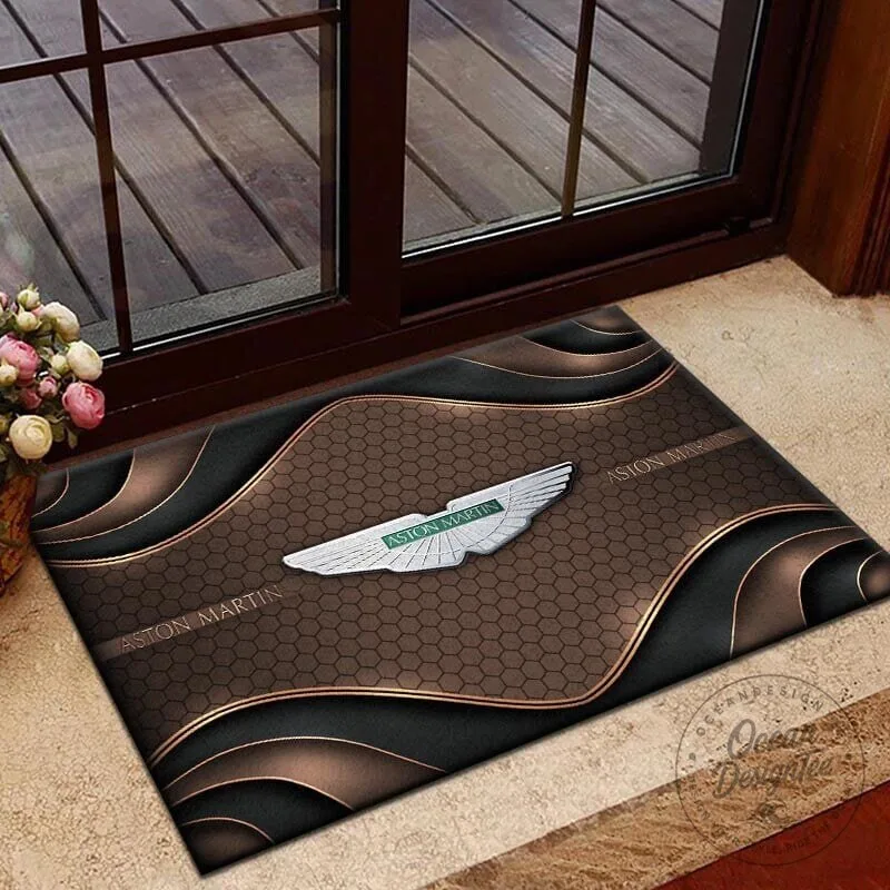 Aston Martin Racing Blue Honeycomb Luxury Welcome Doormat 13 Aston Martin Racing Blue Honeycomb Luxury Welcome Doormat