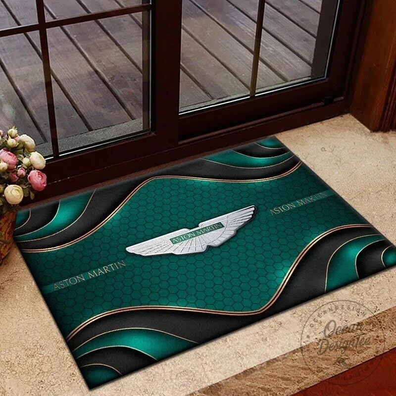Aston Martin Racing Blue Honeycomb Luxury Welcome Doormat 15 Aston Martin Racing Blue Honeycomb Luxury Welcome Doormat