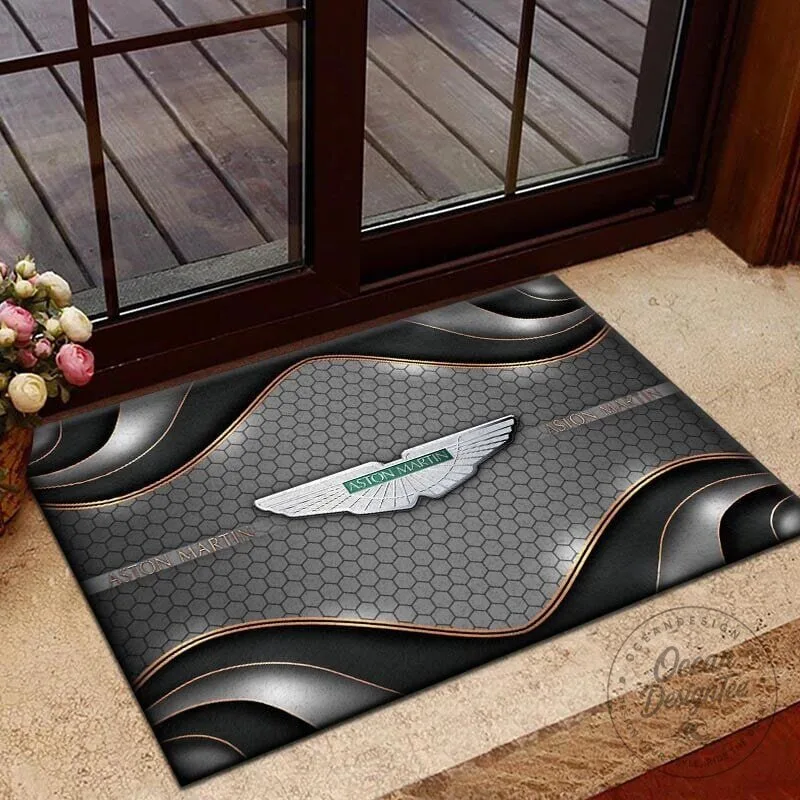 Aston Martin Racing Blue Honeycomb Luxury Welcome Doormat 16 Aston Martin Racing Blue Honeycomb Luxury Welcome Doormat