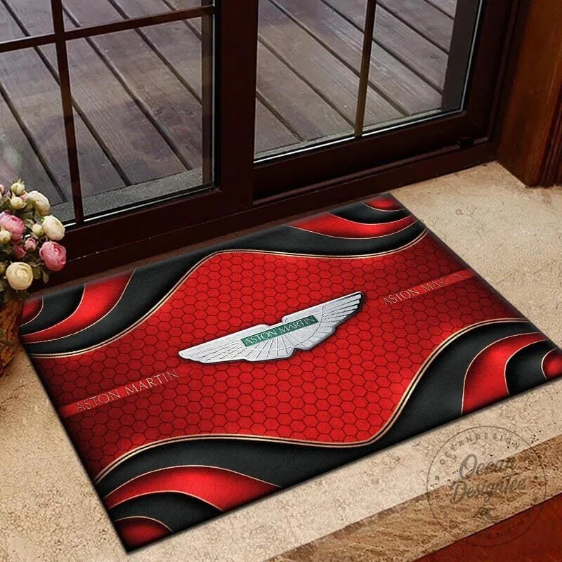Aston Martin Racing Blue Honeycomb Luxury Welcome Doormat 18 Aston Martin Racing Blue Honeycomb Luxury Welcome Doormat