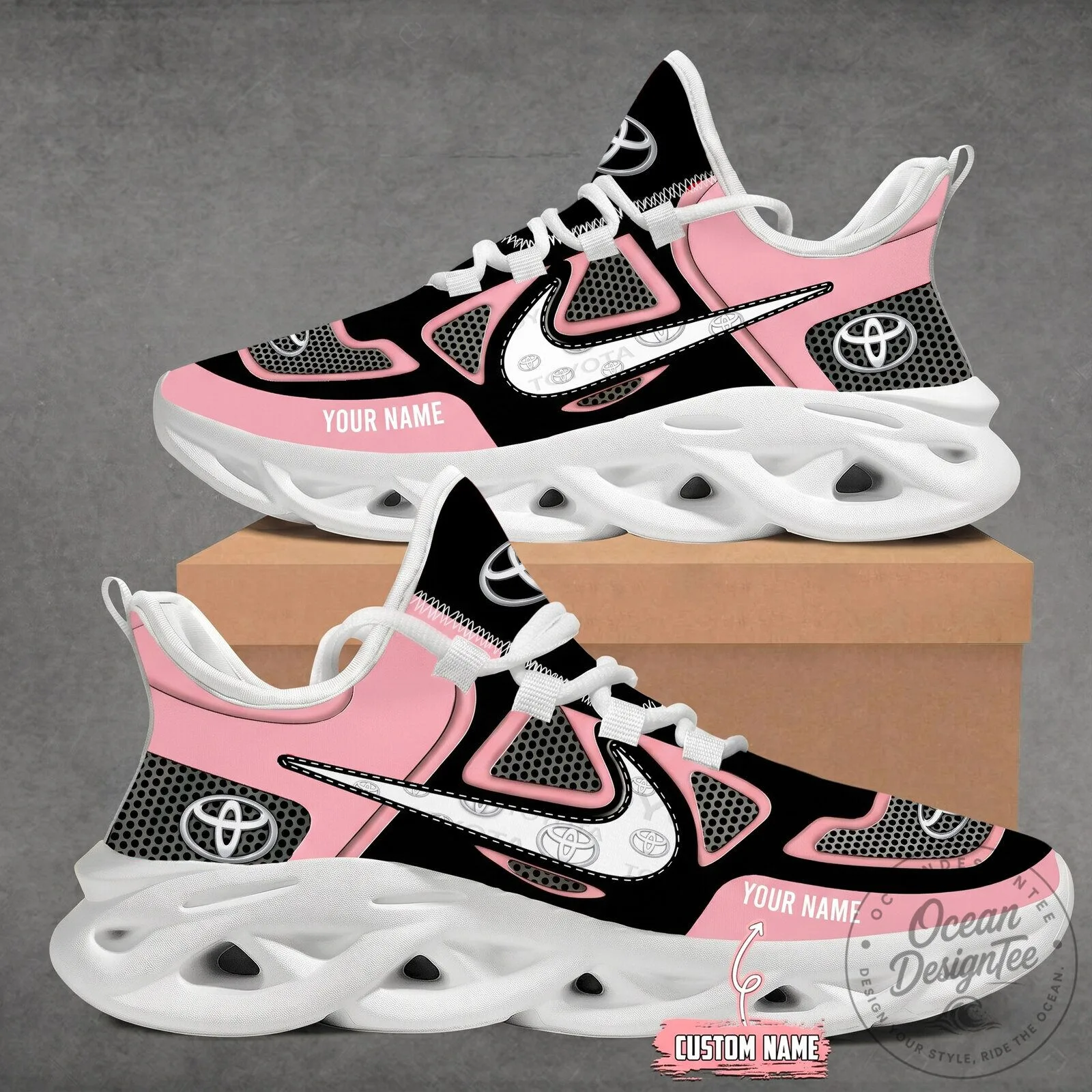 Toyota Custom Name Max Soul Sneakers Running Shoes 24 Toyota Custom Name Max Soul Sneakers Running Shoes