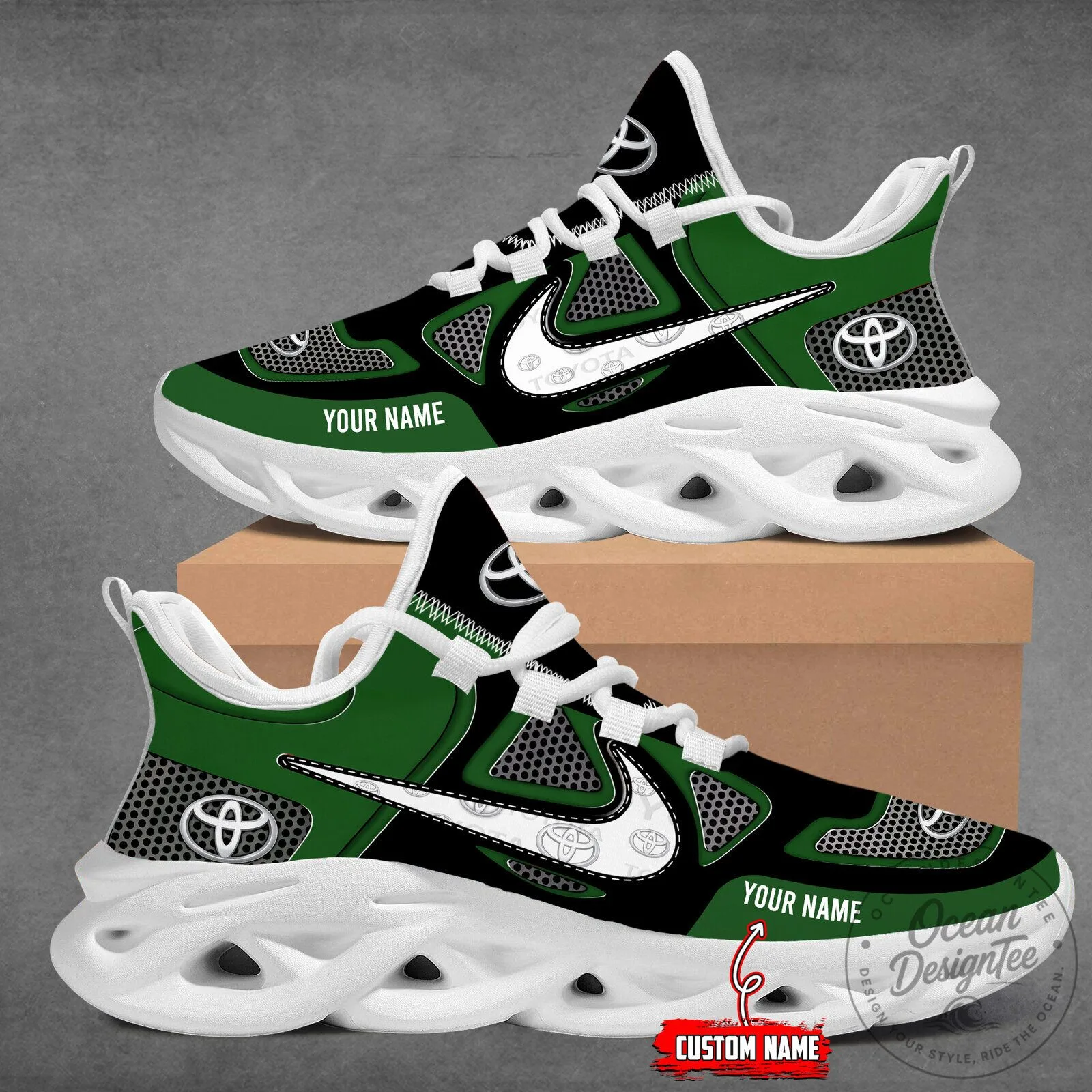 Toyota Custom Name Max Soul Sneakers Running Shoes 25 Toyota Custom Name Max Soul Sneakers Running Shoes