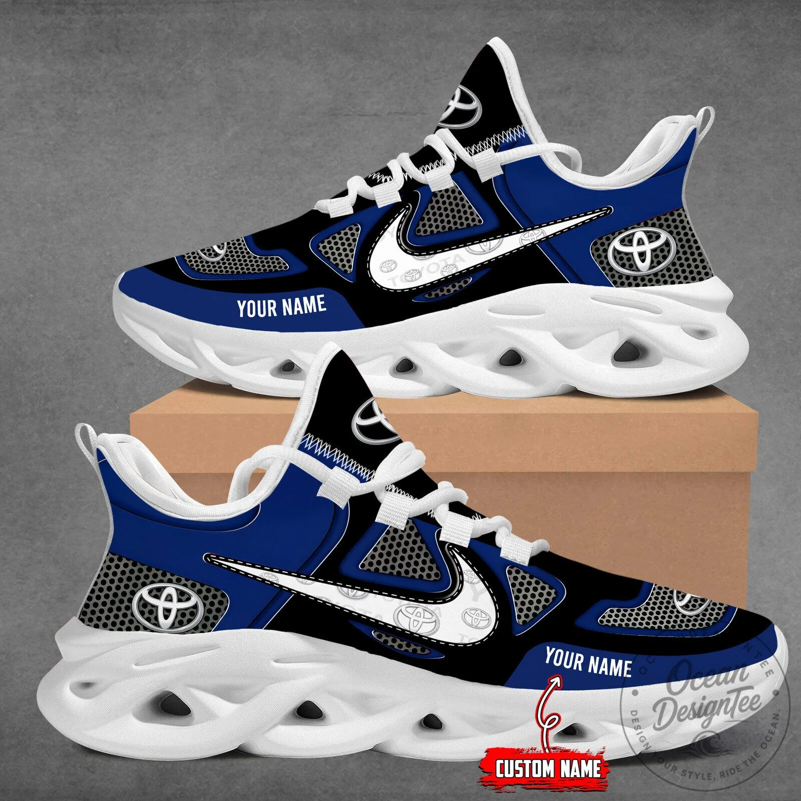 Toyota Custom Name Max Soul Sneakers Running Shoes 28 Toyota Custom Name Max Soul Sneakers Running Shoes
