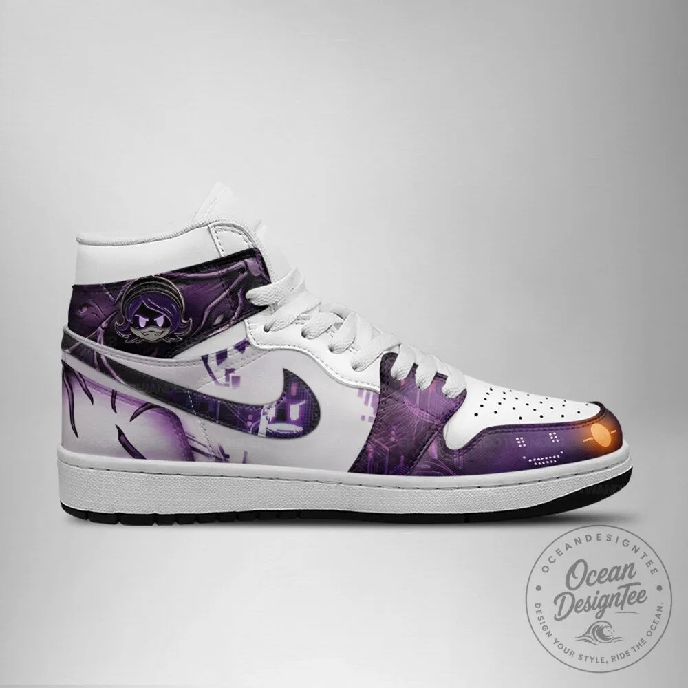 Uzi Doorman Murder Drones Anime Character High Top Sneakers Shoes 8 Uzi Doorman Murder Drones Anime Character High Top Sneakers Shoes