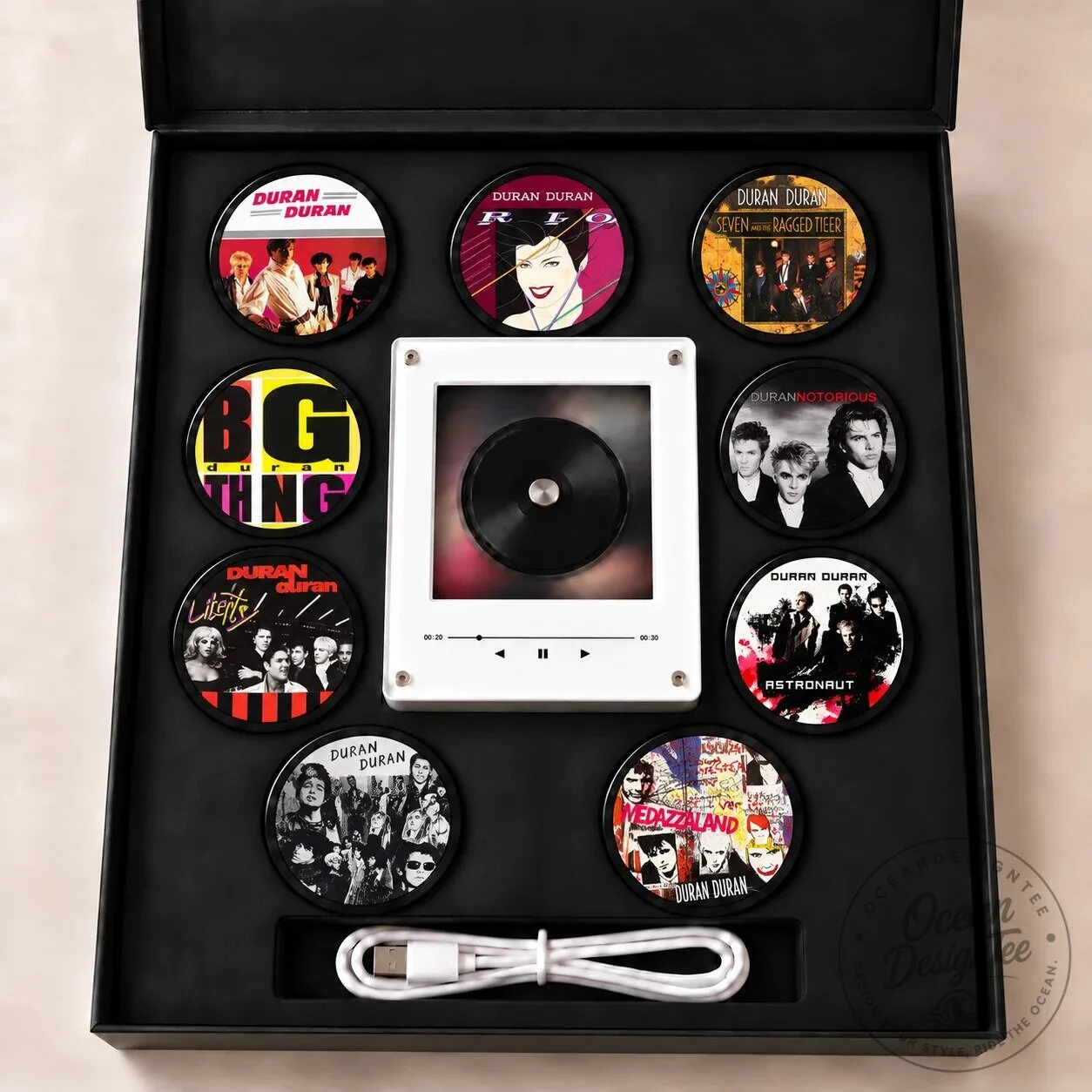 Duran Duran Music Album Art LED Night Light Tabletop Lamp Decor Fan Gift