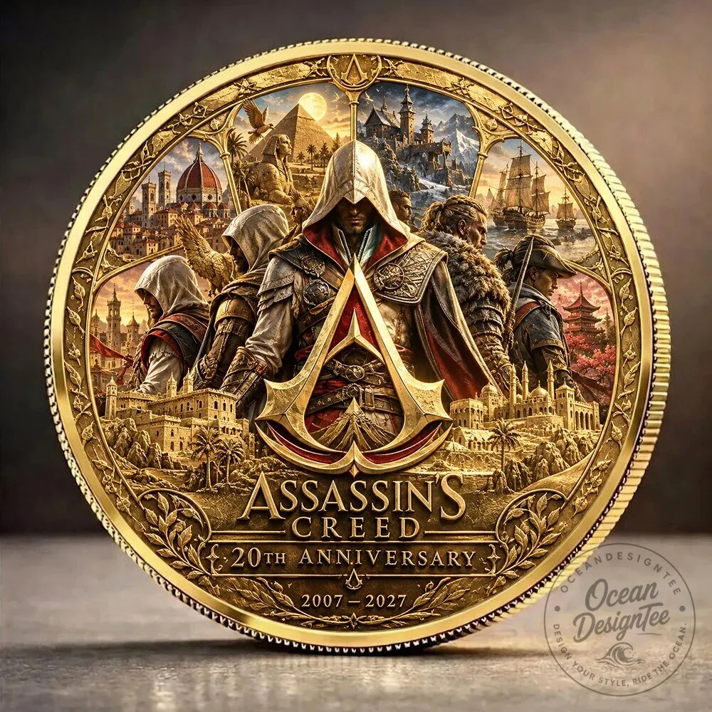 Assassin's Creed 20th Anniversary Commemorative Gold Coin