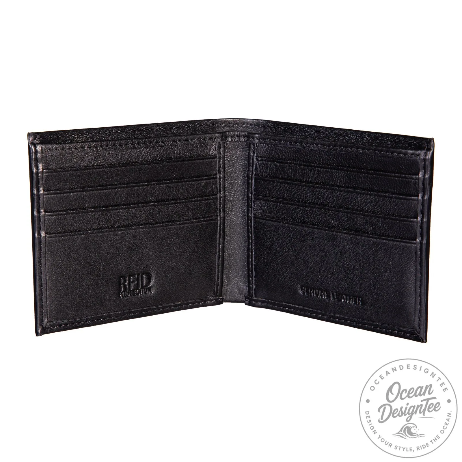 Texas A&M Aggies Embroidered Bi-Fold Wallet, Black Leather Men's Accessory 13 Texas A&M Aggies Embroidered Bi-Fold Wallet, Black Leather Men