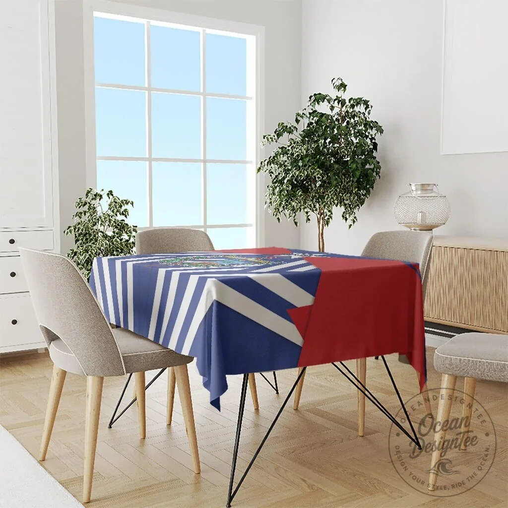 Cuban Flag Coat of Arms Patriotic Tablecloth 9 Cuban Flag Coat of Arms Patriotic Tablecloth