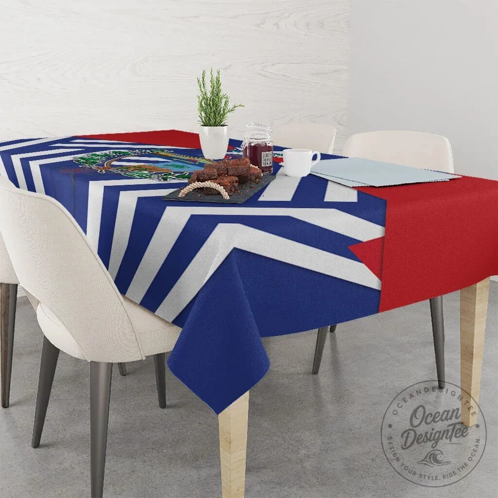 Cuban Flag Coat of Arms Patriotic Tablecloth 10 Cuban Flag Coat of Arms Patriotic Tablecloth
