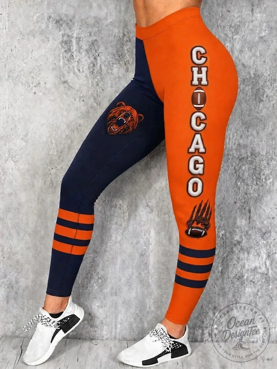 Chicago Bears NFL Football Team Logo Women's Leggings