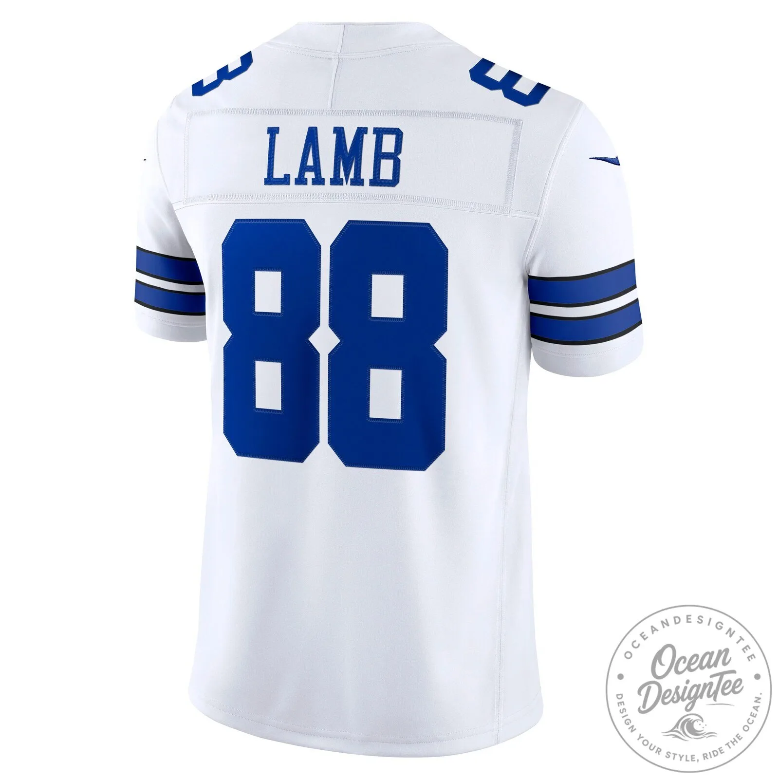 Dallas Cowboys White Jersey for CeeDee Lamb - Football Apparel 4 Dallas Cowboys White Jersey for CeeDee Lamb - Football Apparel