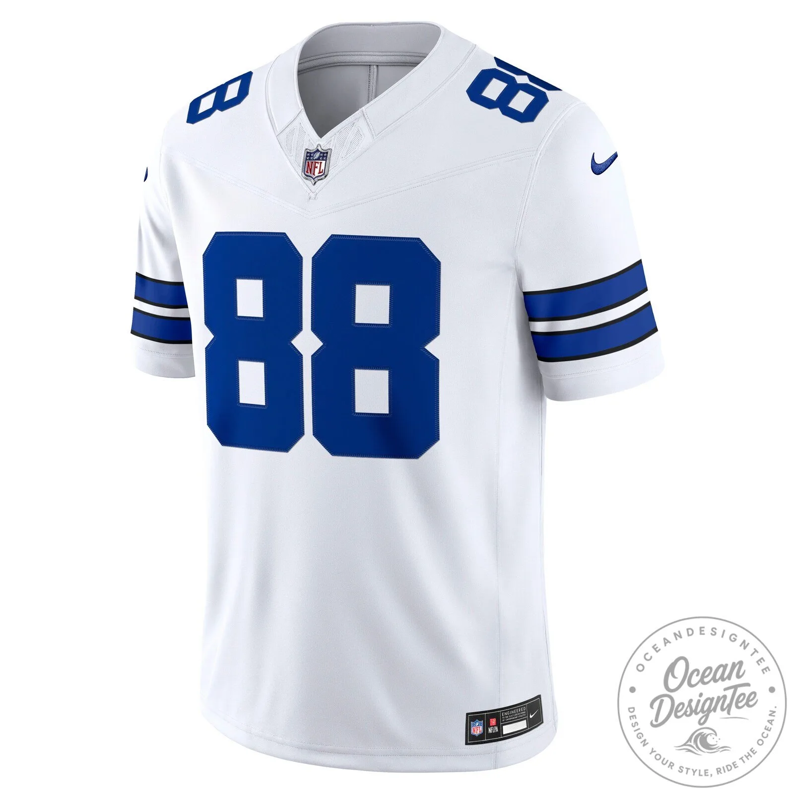 Dallas Cowboys White Jersey for CeeDee Lamb - Football Apparel 5 Dallas Cowboys White Jersey for CeeDee Lamb - Football Apparel