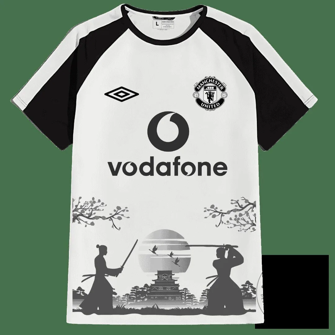 Manchester United Bushido Duel Vodafone Football Jersey